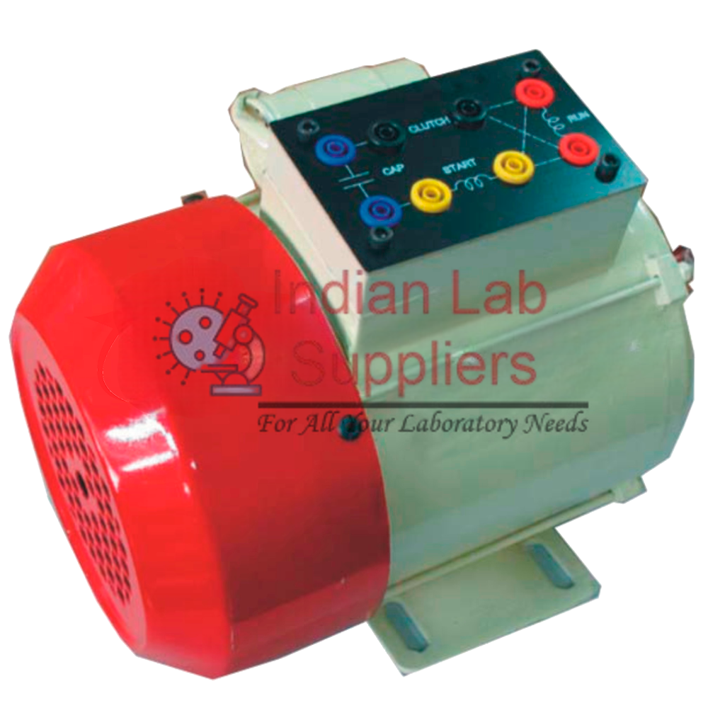 375 W / 0.5 HP / 220 V / 50 Hz. Sq. cage Induction Motor with all terminals brought out. Frame : 100